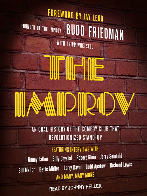 Title details for The Improv by Budd Friedman - Available